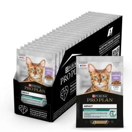 Влажный корм Purina Pro Plan Maintenance для взрослых кошек, с индейкой в желе, 85 г