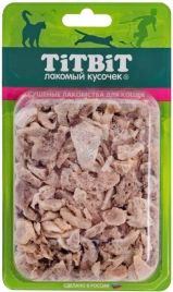 Лакомство Titbit для кошек — баранье лёгкое, 18 г