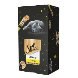 Sheba крем-лакомство для кошек с курицей - 12 г