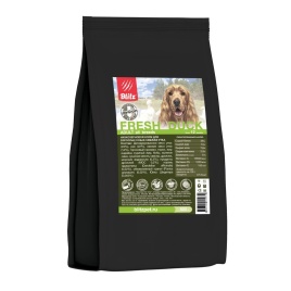 Сухой низкозерновой корм Blitz Adult для взрослых собак с уткой - 500 г