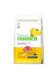 Trainer Natural Small and Toy для взрослых собак мелких и миниатюрных пород с говядиной и рисом - 7 кг