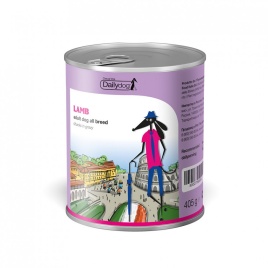Dailydog casual Консервы для собак кусочки ягненка в соусе - 405гр