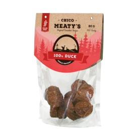 Chicopee Meaty’s Duck беззерновое мясное лакомство для собак с уткой 80 г