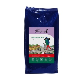 Dailydog Casual Line Puppy All Breed сухой корм для щенков всех пород с курицей и говядиной 3 кг
