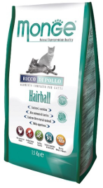 Monge Cat Hairball для выведения шерсти, 1,5 кг