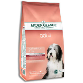 Arden Grange Adult Salmon & Rice Canine для собак содержащихся в городских условиях и ведущих малоактивный образ жизни - 12 кг