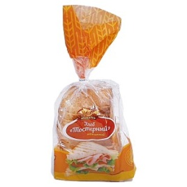 Хлеб 300г Тостерный формовой, нарезка