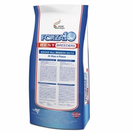 Forza10 Best Breeders Grain полнорационный сухой корм для взрослых собак и щенков с 4 мес., с рыбой - 20 кг