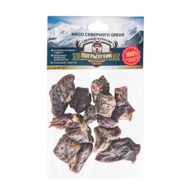 Лакомство Погрызухин для собак мясо оленя сушеное - 36 г