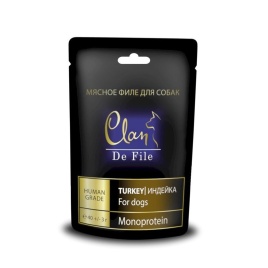 Clan De File лакомство для собак с индейкой - 40 г