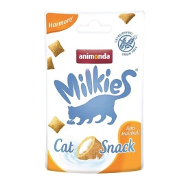 Лакомство Animonda Милкис подушечки для взрослых кошек для выведения комочков шерсти у взрослых кошек - 30 г 1 ш