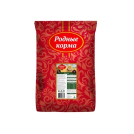Родные корма сухой корм для взрослых кошек с барашком - 10 кг