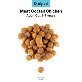 Dailycat Casual Line Meat Cocktail with Chicken корм для кошек мясной коктейль с курицей 1.5 кг