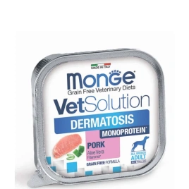 Влажный корм Monge VetSolution Dog Dermatosis диета для собак с заболеваниями кожи, 150 г