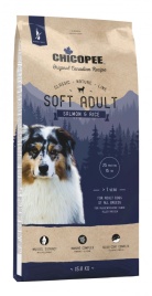Chicopee CNL Soft Adult Salmon & Rice полувлажный корм для взрослых собак всех пород с лососем и рисом - 15 кг