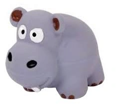 Игрушка Homepet «Бегемот» для собак, с пищалкой