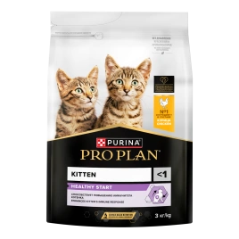 Сухой корм Purina Pro Plan Healthy Start Kitten для котят, с курицей, 3 кг