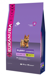 Eukanuba Puppy Small Breed для щенков мелких пород с курицей - 10 кг
