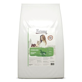 Сухой корм Karmy Sterilized для стерилизованных кошек c уткой 1.5 кг