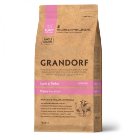 GRANDORF DOG Lamb&Turkey PUPPY (ягнёнок с индейкой для щенков) 10 кг.