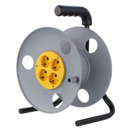 Катушка без провода GLANZEN 4 гн. с зазем. Ф270мм (1/1)