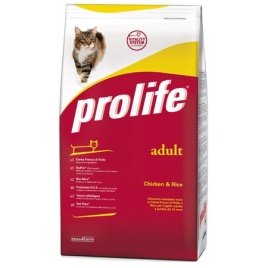 Prolife Cat Adult сухой корм для кошек с курицей и рисом - 400 г