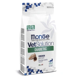 Диетический корм Monge VetSolution Cat Diabetic для кошек, при сахарном диабете, 1,5 кг
