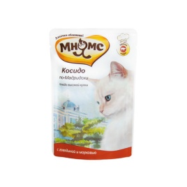 Мнямс паучи Косидо по-Мадридски с говядиной и морковью для кошек - 85 г