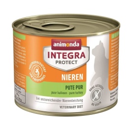 Animonda Integra Protect Renal влажный корм для взрослых кошек при хронической почечной недостаточности с индейкой в консервах - 200 г