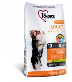 1st Choice Adult для взрослых собак миниатюрных и мелких пород с курицей - 7 кг