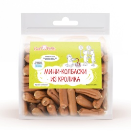 Dog Fest Мини-колбаски из кролика для собак 500 г