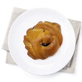 Булочка с вишней 100г