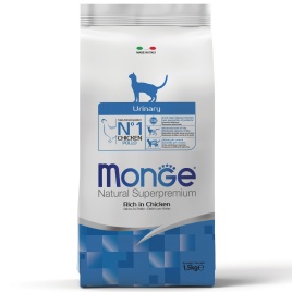 Сухой корм Monge Cat BWild LOW GRAIN Kitten Goose для котят с мясом гуся, 1,5 кг