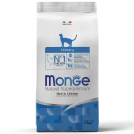 Сухой корм Monge Cat BWild LOW GRAIN Kitten Goose для котят с мясом гуся, 1,5 кг