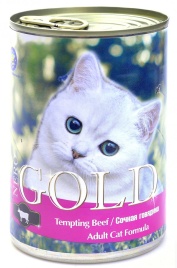 Nero Gold Adult Cat Formula Tempting Beef 810 г