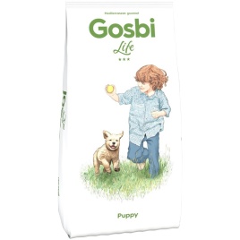 Сухой корм Gosbi Life для щенков всех пород с курицей - 15 кг