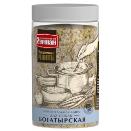 Четвероногий гурман Золотые рецепты Богатырская каша для собак - 300 г