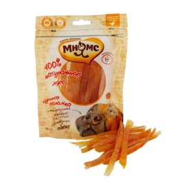Мнямс лакомство Куриная соломка с хондроитином для собак - 100 г