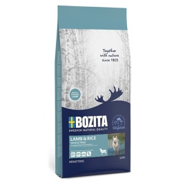 Bozita Wheat Free сухой беззерновой корм для взрослых собак с ягненком и рисом 12 кг