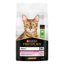 Сухой корм Purina Pro Plan Delicate Feline Lamb для кошек с чувствительным пищеварением, с ягненком, 10 кг
