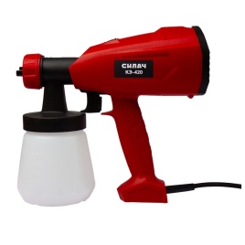 Краскопульт электрический СИЛАЧ КЭ-420 (800мл/мин, 420Вт, 0,7л) (1/5)