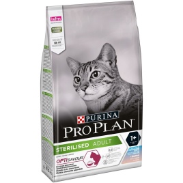Pro Plan Cat Adult Sterilised сухой корм для стерилизованных кошек с треской и форелью - 3 кг