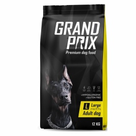Grand Prix Large Adult Сухой корм для взрослых собак крупных пород с курицей - 12 кг