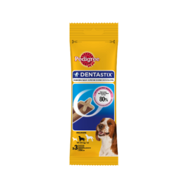Pedigree Denta Stix лакомство для взрослых собак средних пород с мясом - 77 г