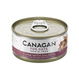 Canagan Tuna With Salmon влажный беззерновой корм для кошек с тунцом и лососем - 75 г