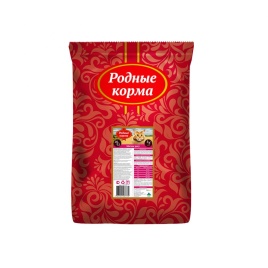 Родные корма сухой корм для взрослых кошек с мясным рагу - 10 кг