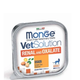 Влажный корм Monge VetSolution Cat Renal and Oxalate диета для кошек при заболеваниях почек, 100 г