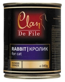 Консервы Clan De File для кошек с кроликом - 340 г