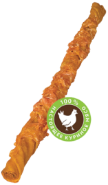 ДЕРЕВЕНСКИЕ ЛАКОМСТВА 100 % Мяса Куриный твистер большой 90 гр