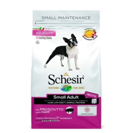 Schesir сухой корм для собак мелких пород, с ветчиной - 800 г